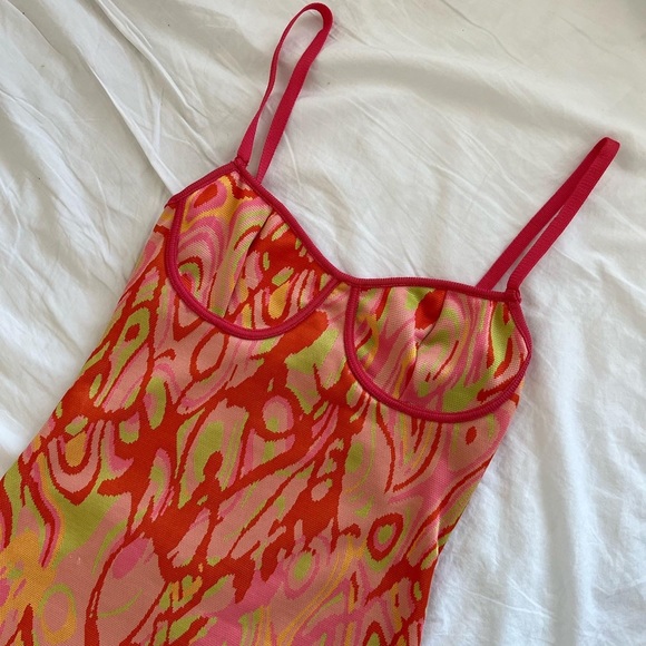 Zara Dress 🍒🍊 - Picture 2 of 4